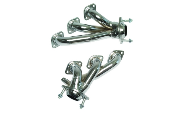 MAC Ford Mustang 3.8L V6 2001-2004, Chrome Short Tube Headers